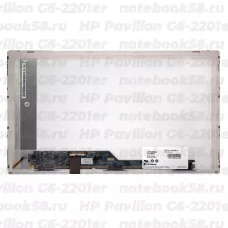 Матрица для ноутбука HP Pavilion G6-2201er (1366x768 HD) TN, 40pin, Матовая