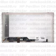 Матрица для ноутбука HP Pavilion G6-2345sr (1366x768 HD) TN, 40pin, Матовая