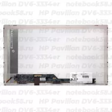 Матрица для ноутбука HP Pavilion DV6-3334er (1366x768 HD) TN, 40pin, Матовая