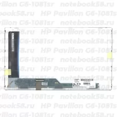 Матрица для ноутбука HP Pavilion G6-1081sr (1366x768 HD) TN, 40pin, Матовая