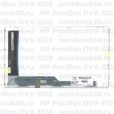 Матрица для ноутбука HP Pavilion DV6-3325 (1366x768 HD) TN, 40pin, Матовая