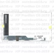 Матрица для ноутбука HP Pavilion G6-2039 (1366x768 HD) TN, 40pin, Матовая