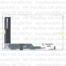 Матрица для ноутбука HP Pavilion G6-2347sr (1366x768 HD) TN, 40pin, Матовая