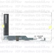 Матрица для ноутбука HP Pavilion G6-1376sr (1366x768 HD) TN, 40pin, Матовая