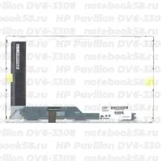 Матрица для ноутбука HP Pavilion DV6-3308 (1366x768 HD) TN, 40pin, Матовая