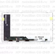 Матрица для ноутбука HP Pavilion G6-1369 (1366x768 HD) TN, 40pin, Матовая