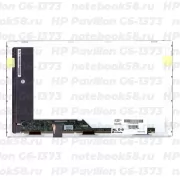 Матрица для ноутбука HP Pavilion G6-1373 (1366x768 HD) TN, 40pin, Матовая