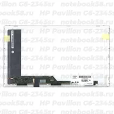 Матрица для ноутбука HP Pavilion G6-2345sr (1366x768 HD) TN, 40pin, Глянцевая