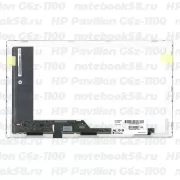 Матрица для ноутбука HP Pavilion G6z-1100 (1366x768 HD) TN, 40pin, Глянцевая