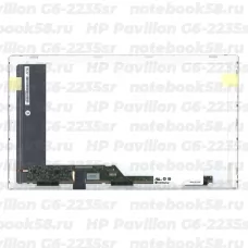 Матрица для ноутбука HP Pavilion G6-2235sr (1366x768 HD) TN, 40pin, Матовая