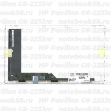Матрица для ноутбука HP Pavilion G6-2233nr (1366x768 HD) TN, 40pin, Глянцевая