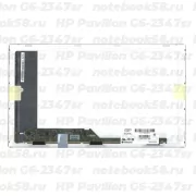 Матрица для ноутбука HP Pavilion G6-2347sr (1366x768 HD) TN, 40pin, Глянцевая