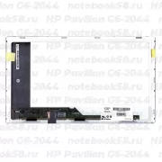 Матрица для ноутбука HP Pavilion G6-2044 (1366x768 HD) TN, 40pin, Матовая