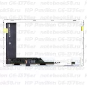 Матрица для ноутбука HP Pavilion G6-1376er (1366x768 HD) TN, 40pin, Матовая