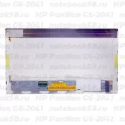 Матрица для ноутбука HP Pavilion G6-2041 (1366x768 HD) TN, 40pin, Глянцевая