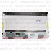 Матрица для ноутбука HP Pavilion G6-2100 (1366x768 HD) TN, 40pin, Матовая