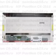 Матрица для ноутбука HP Pavilion G6-2146 (1366x768 HD) TN, 40pin, Матовая