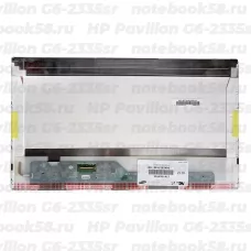 Матрица для ноутбука HP Pavilion G6-2335sr (1366x768 HD) TN, 40pin, Матовая