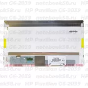 Матрица для ноутбука HP Pavilion G6-2039 (1366x768 HD) TN, 40pin, Глянцевая