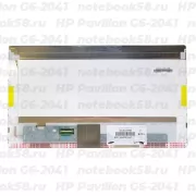 Матрица для ноутбука HP Pavilion G6-2041 (1366x768 HD) TN, 40pin, Глянцевая