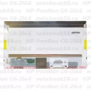 Матрица для ноутбука HP Pavilion G6-2146 (1366x768 HD) TN, 40pin, Глянцевая