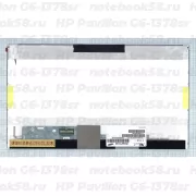 Матрица для ноутбука HP Pavilion G6-1378sr (1366x768 HD) TN, 40pin, Матовая