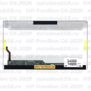 Матрица для ноутбука HP Pavilion G6-2029 (1366x768 HD) TN, 40pin, Глянцевая