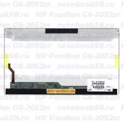 Матрица для ноутбука HP Pavilion G6-2052sr (1366x768 HD) TN, 40pin, Глянцевая