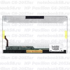 Матрица для ноутбука HP Pavilion G6-2053er (1366x768 HD) TN, 40pin, Глянцевая