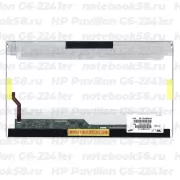 Матрица для ноутбука HP Pavilion G6-2241er (1366x768 HD) TN, 40pin, Глянцевая