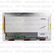 Матрица для ноутбука HP Pavilion G6-2031nr (1366x768 HD) TN, 40pin, Глянцевая