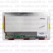 Матрица для ноутбука HP Pavilion G6-2232 (1366x768 HD) TN, 40pin, Глянцевая