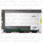 Матрица для ноутбука HP Pavilion G6-2126sr (1366x768 HD) TN, 40pin, Матовая