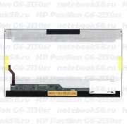 Матрица для ноутбука HP Pavilion G6-2130sr (1366x768 HD) TN, 40pin, Глянцевая