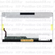 Матрица для ноутбука HP Pavilion G6-2235sr (1366x768 HD) TN, 40pin, Глянцевая