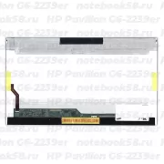 Матрица для ноутбука HP Pavilion G6-2239er (1366x768 HD) TN, 40pin, Глянцевая