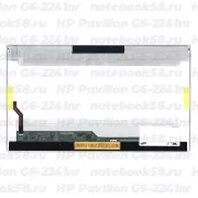 Матрица для ноутбука HP Pavilion G6-2241nr (1366x768 HD) TN, 40pin, Глянцевая