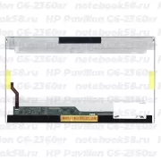 Матрица для ноутбука HP Pavilion G6-2360sr (1366x768 HD) TN, 40pin, Глянцевая