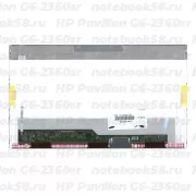Матрица для ноутбука HP Pavilion G6-2360sr (1366x768 HD) TN, 40pin, Глянцевая