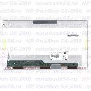 Матрица для ноутбука HP Pavilion G6-2100 (1366x768 HD) TN, 40pin, Глянцевая
