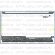 Матрица для ноутбука HP Pavilion G6-2256er (1366x768 HD) TN, 40pin, Глянцевая