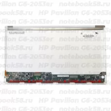Матрица для ноутбука HP Pavilion G6-2053er (1366x768 HD) TN, 40pin, Глянцевая