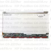 Матрица для ноутбука HP Pavilion G6-2239er (1366x768 HD) TN, 40pin, Глянцевая