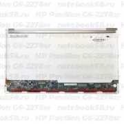 Матрица для ноутбука HP Pavilion G6-2278sr (1366x768 HD) TN, 40pin, Глянцевая
