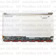 Матрица для ноутбука HP Pavilion G6-1367 (1366x768 HD) TN, 40pin, Глянцевая