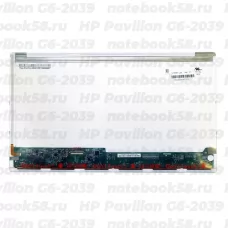 Матрица для ноутбука HP Pavilion G6-2039 (1366x768 HD) TN, 40pin, Глянцевая