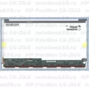 Матрица для ноутбука HP Pavilion G6-2146 (1366x768 HD) TN, 40pin, Глянцевая