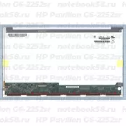 Матрица для ноутбука HP Pavilion G6-2252sr (1366x768 HD) TN, 40pin, Глянцевая