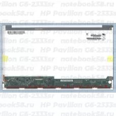 Матрица для ноутбука HP Pavilion G6-2333sr (1366x768 HD) TN, 40pin, Глянцевая