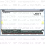 Матрица для ноутбука HP Pavilion G6-1369 (1366x768 HD) TN, 40pin, Глянцевая